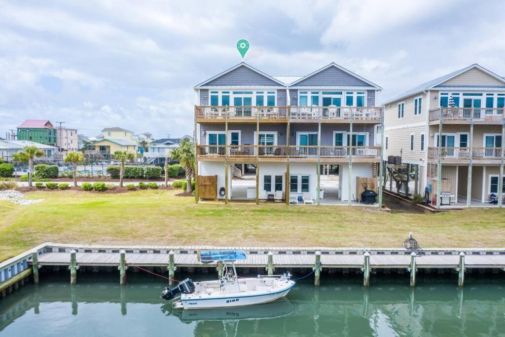 Waterfront*Steps To Beach*Boat Launch*Kayaks*Pools Villa Topsail Beach Esterno foto