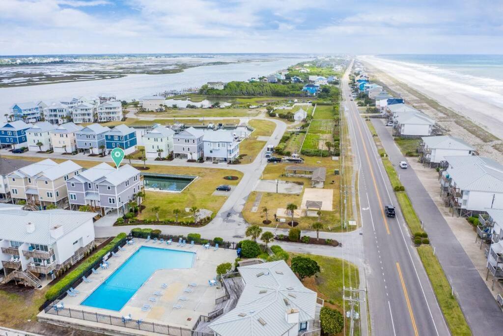 Waterfront*Steps To Beach*Boat Launch*Kayaks*Pools Villa Topsail Beach Esterno foto